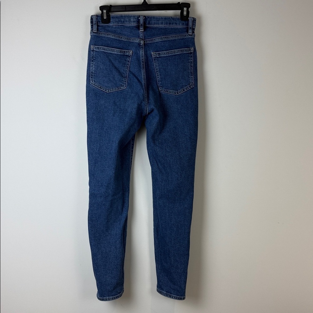 Denim Forum High Rise Skinny Blue Jeans Size 27 - Picture 3 of 8